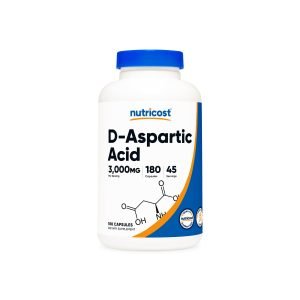Nutricost D-Aspartic Acid Powder (300 Grams)