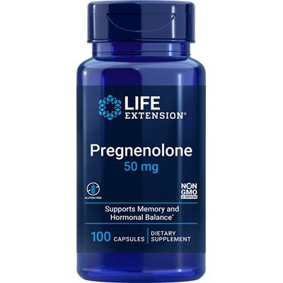 Life Extension, Pregnenolone, 50 mg, 100 Capsules
