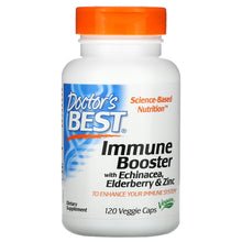 Doctor's Best Immune Booster with Echinacea, Elderberry & Zinc, 120 Veggie Caps