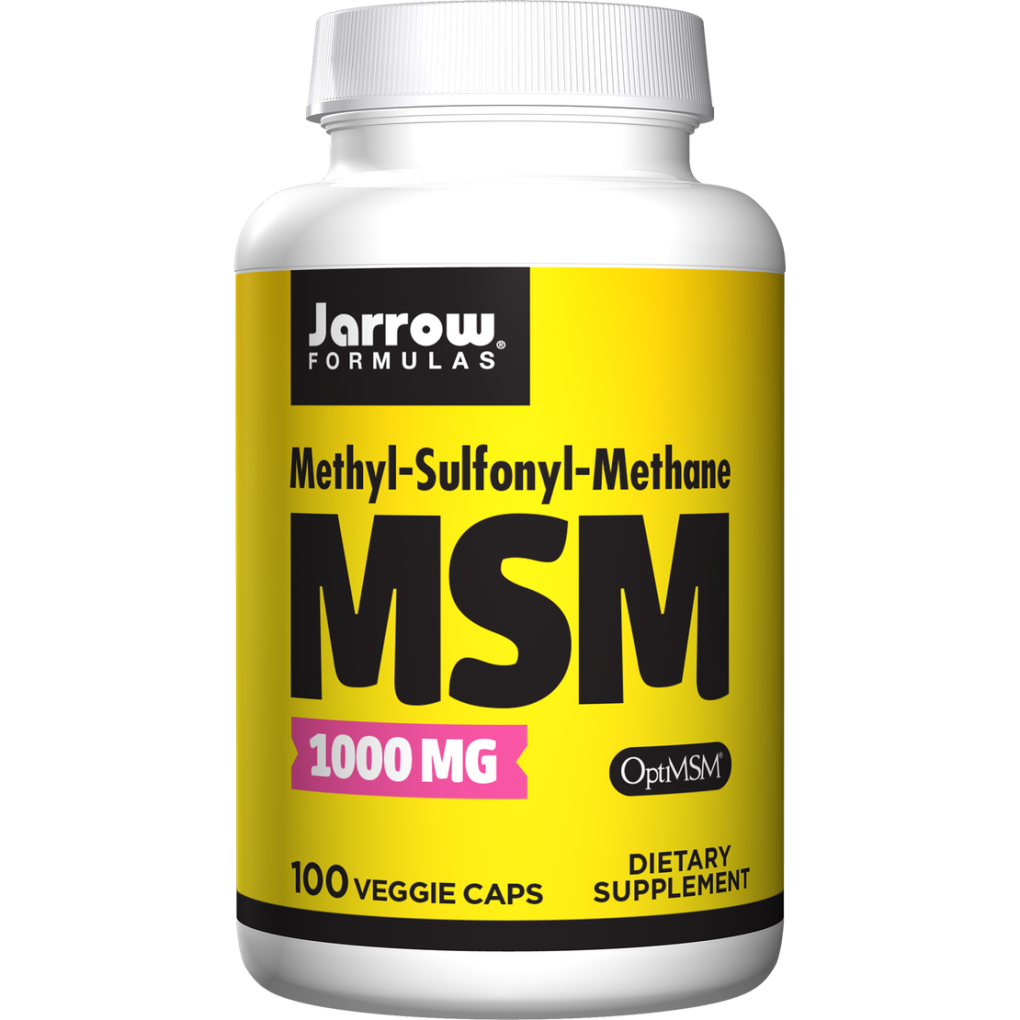 Jarrow Formulas, MSM, 1,000 mg, 100 Veggie Caps