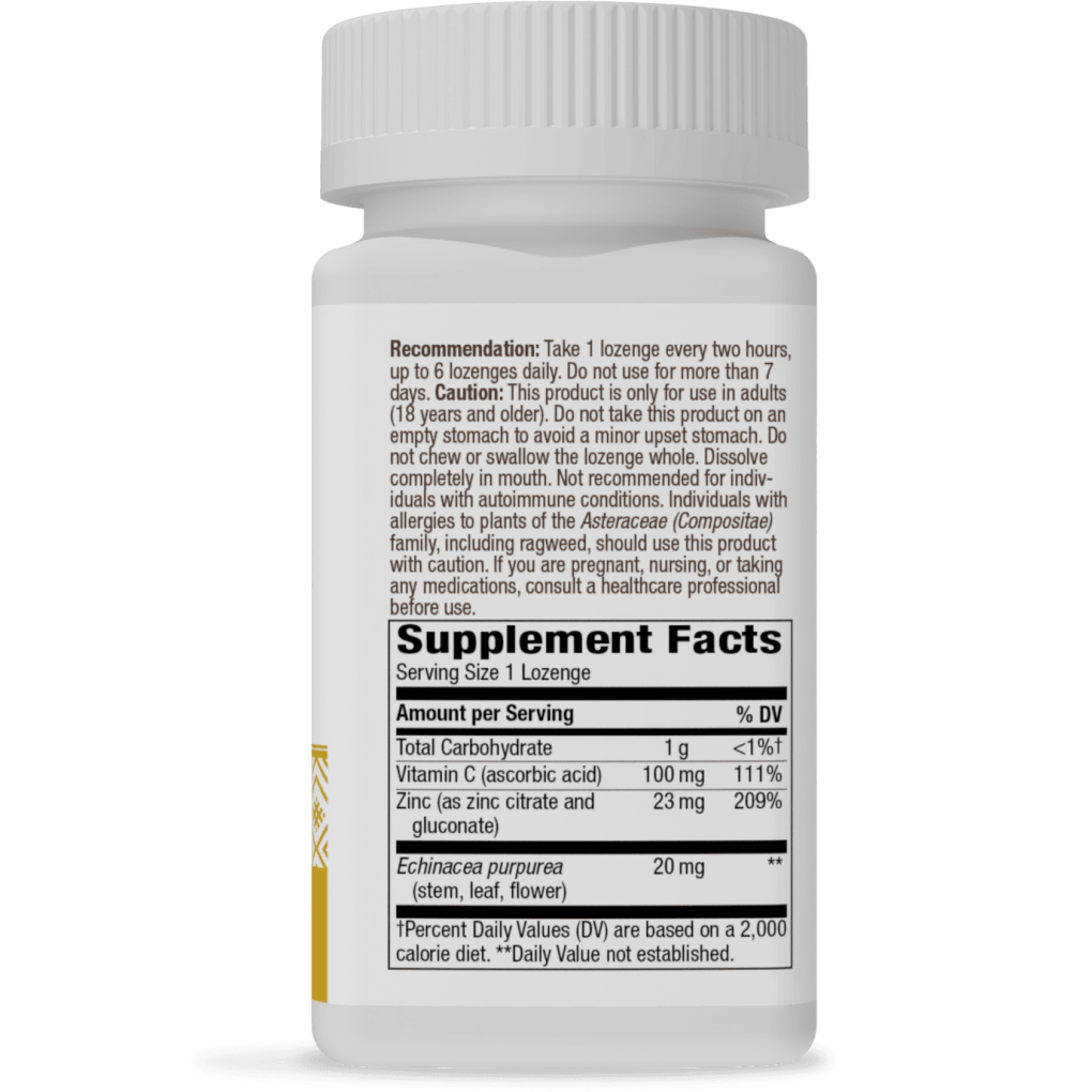 Nature's Way, Zinc Lozenges, Wild Berry Flavored, 60 Vegan Lozenges - Image 2