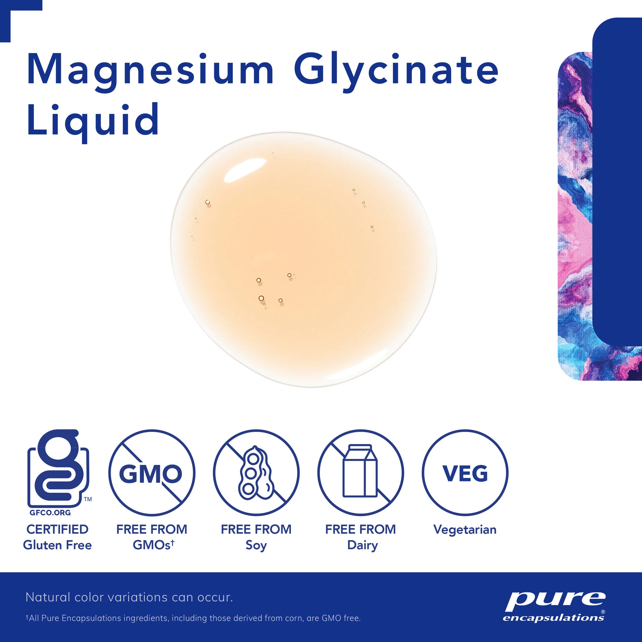 Pure encapsulations®Magnesium Glycinate liquid 16.2 FL. OZ. - Image 3