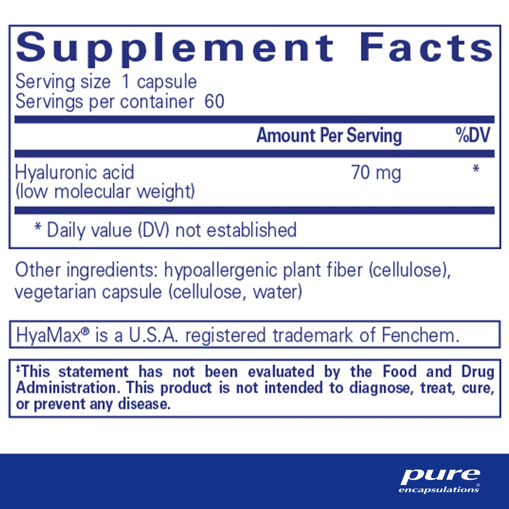Pure encapsulations®Hyaluronic Acid - Image 2
