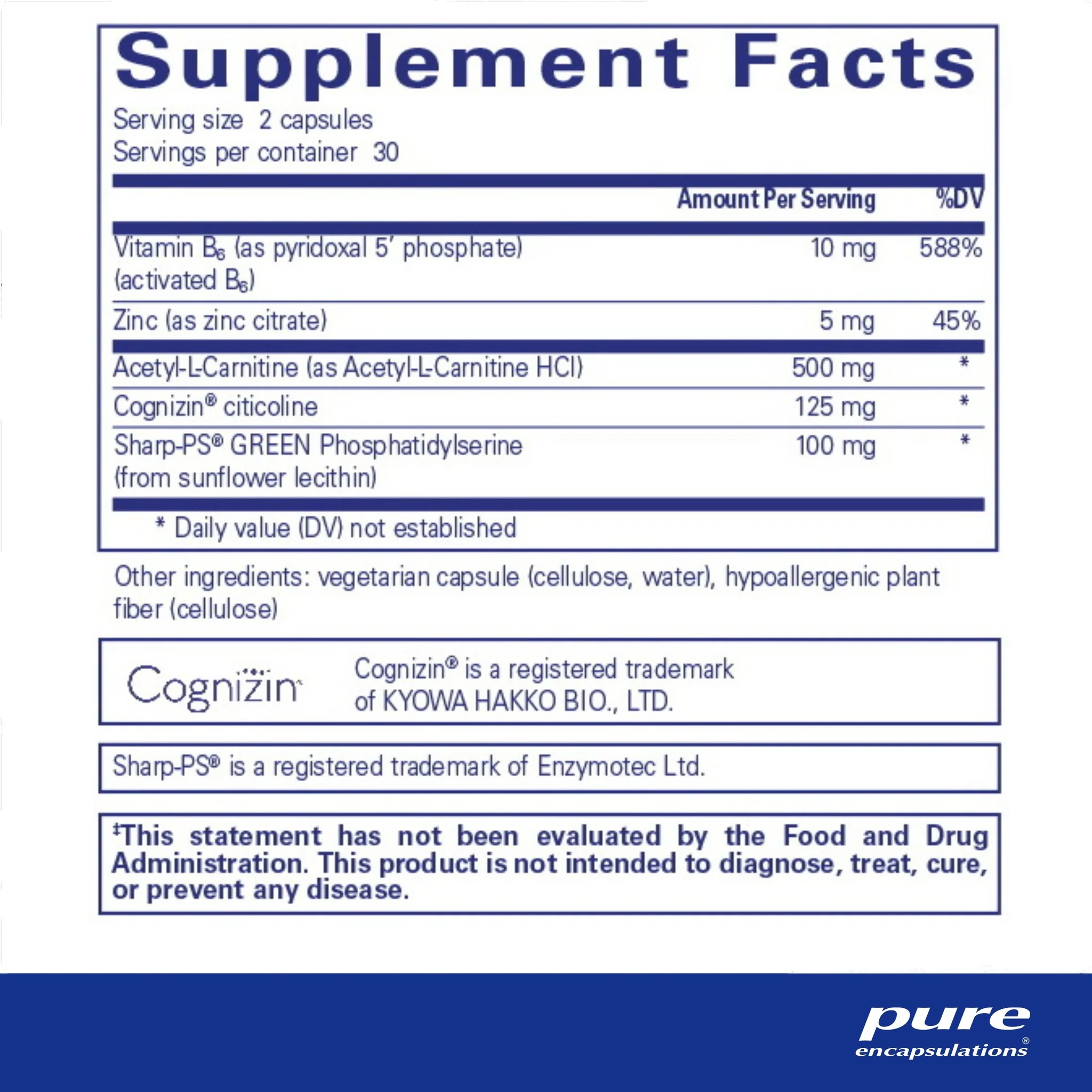 Pure encapsulations®CogniPhos - Image 2