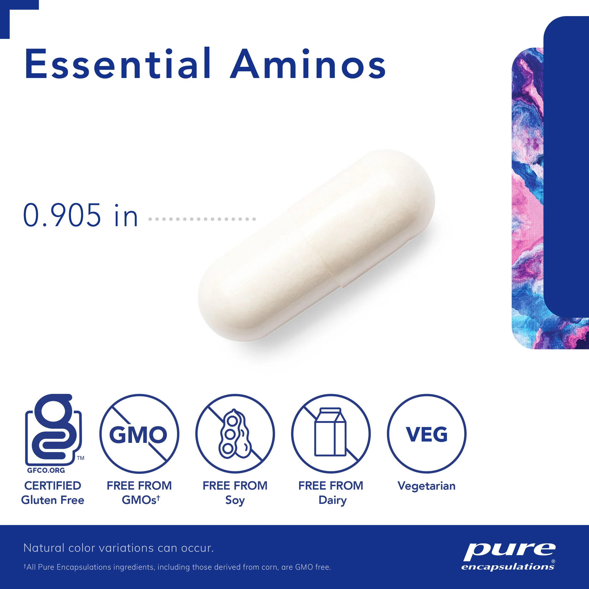 Pure encapsulations®Essential Aminos 180 Capsules - Image 3