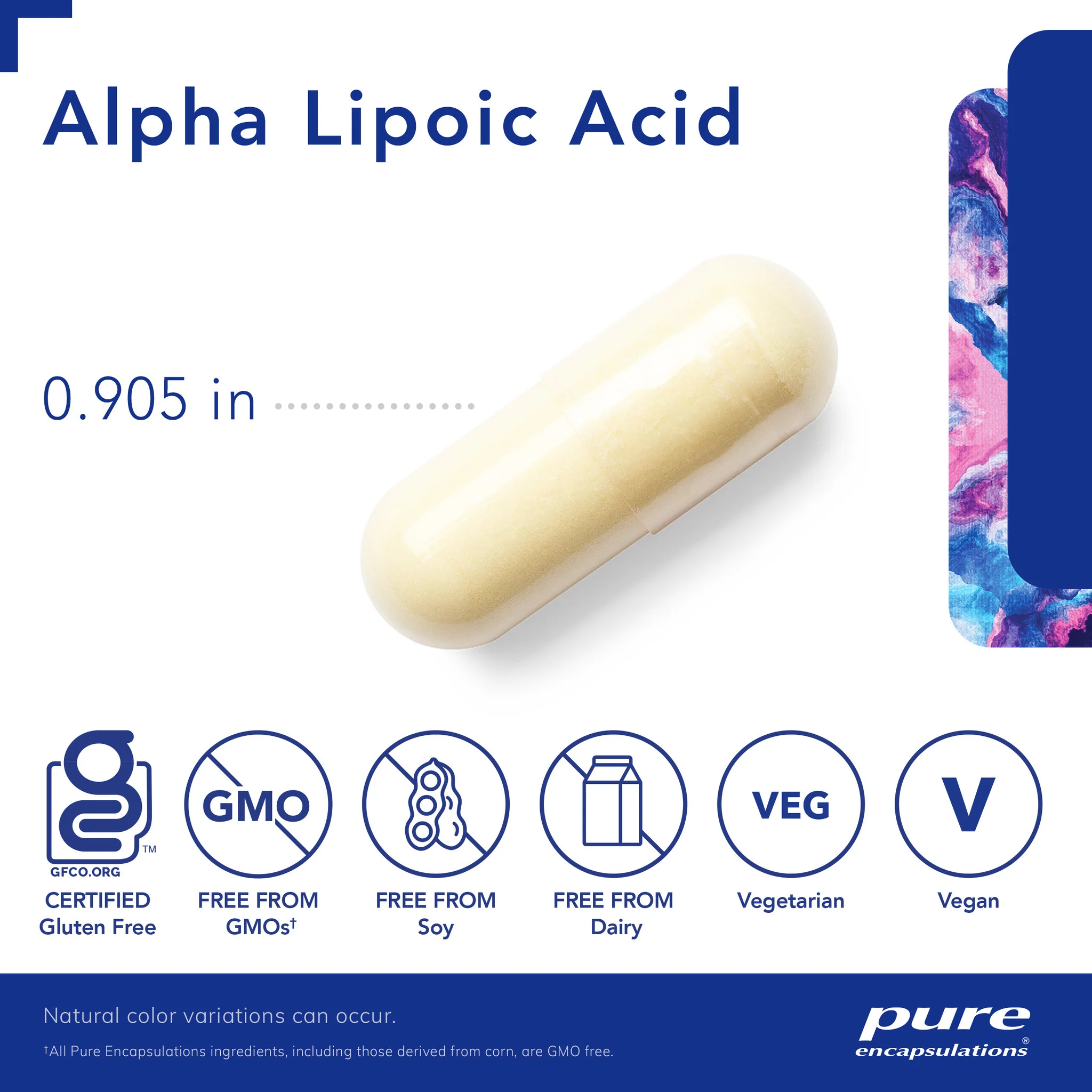 Pure encapsulations®Alpha Lipoic Acid 600 mg - Image 3