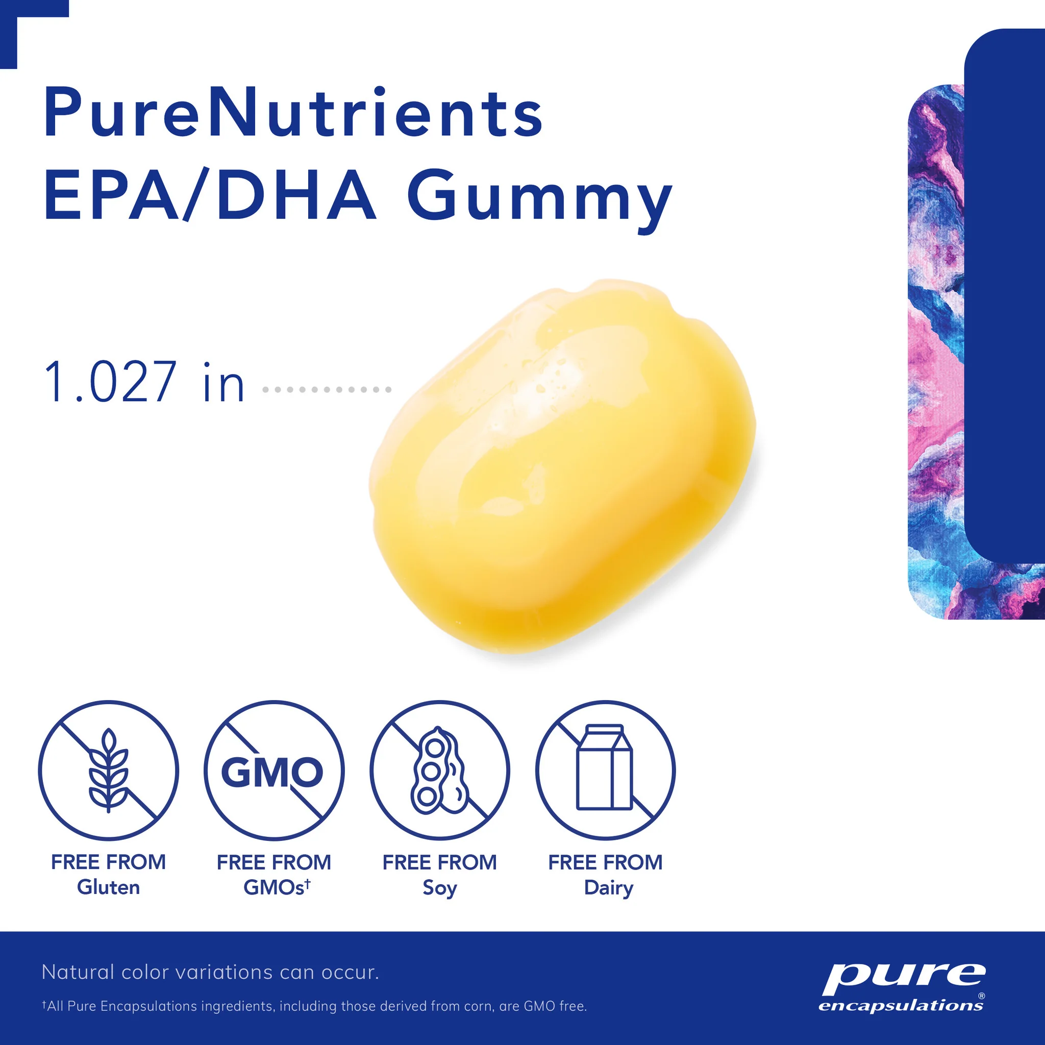 Pure encapsulations®PureNutrients EPA/DHA Gummy 36 Gummies - Image 3