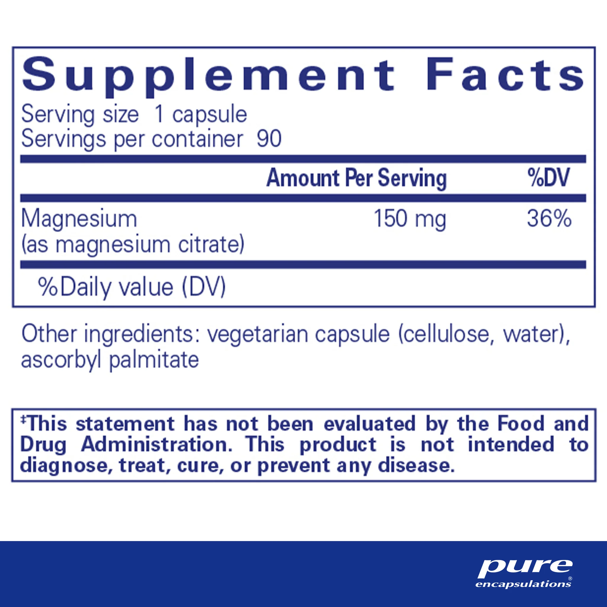 Pure encapsulations®Magnesium (citrate) - Image 2