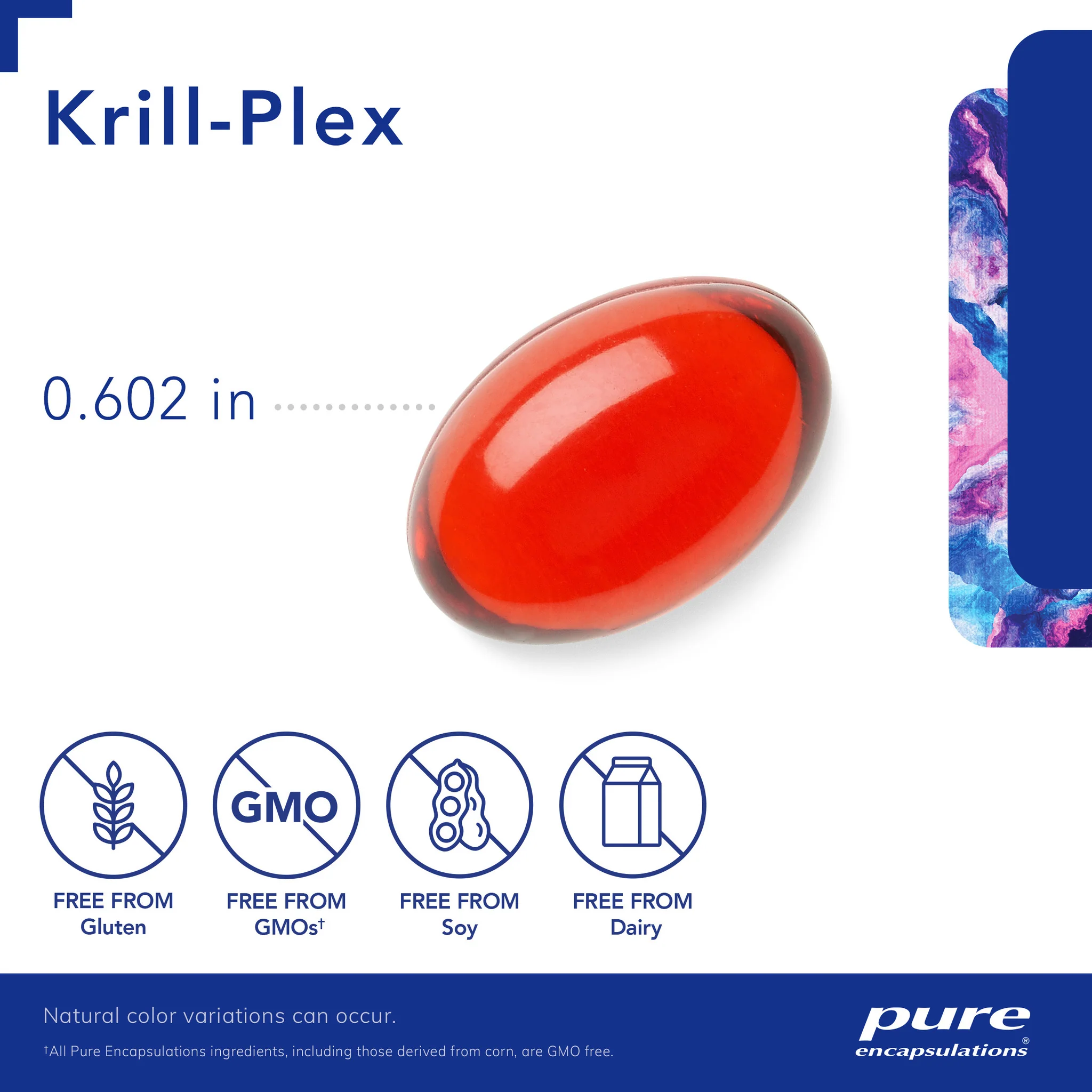Pure encapsulations®Krill-plex 60 Softgel Capsules - Image 3