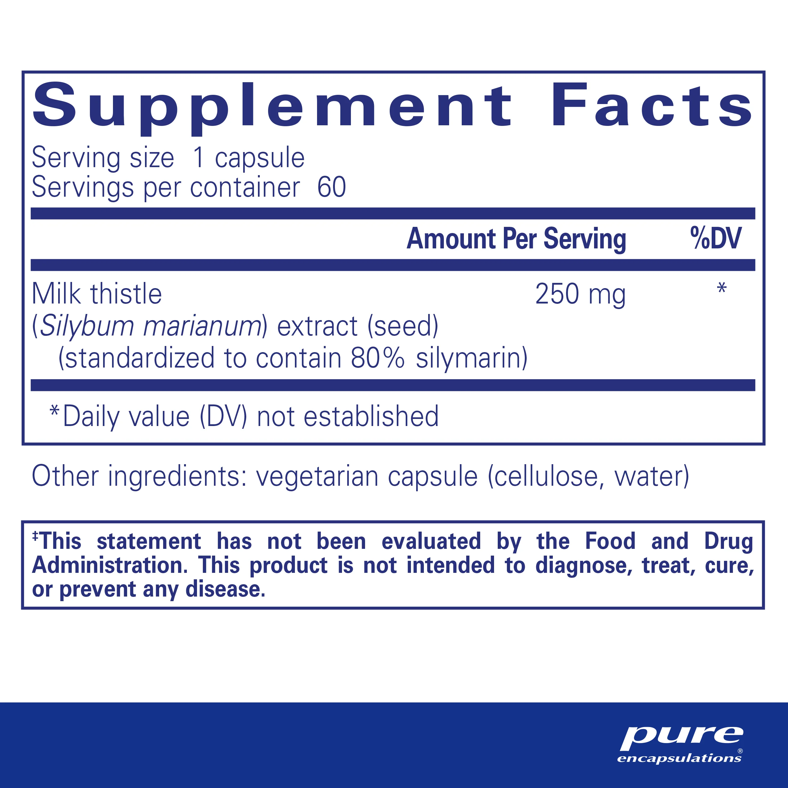 Pure encapsulations®Silymarin - Image 2
