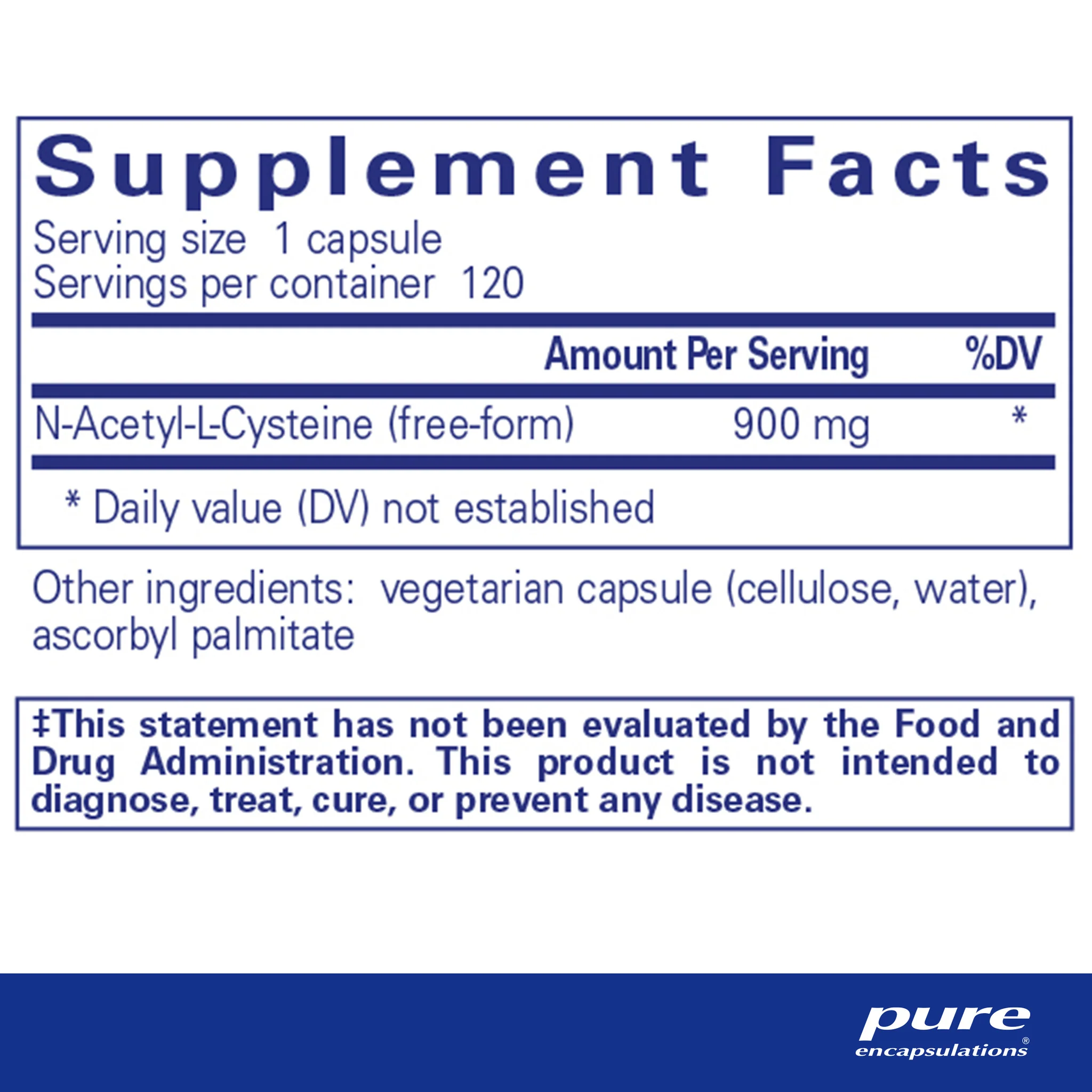 Pure encapsulations®NAC 900 mg - Image 2