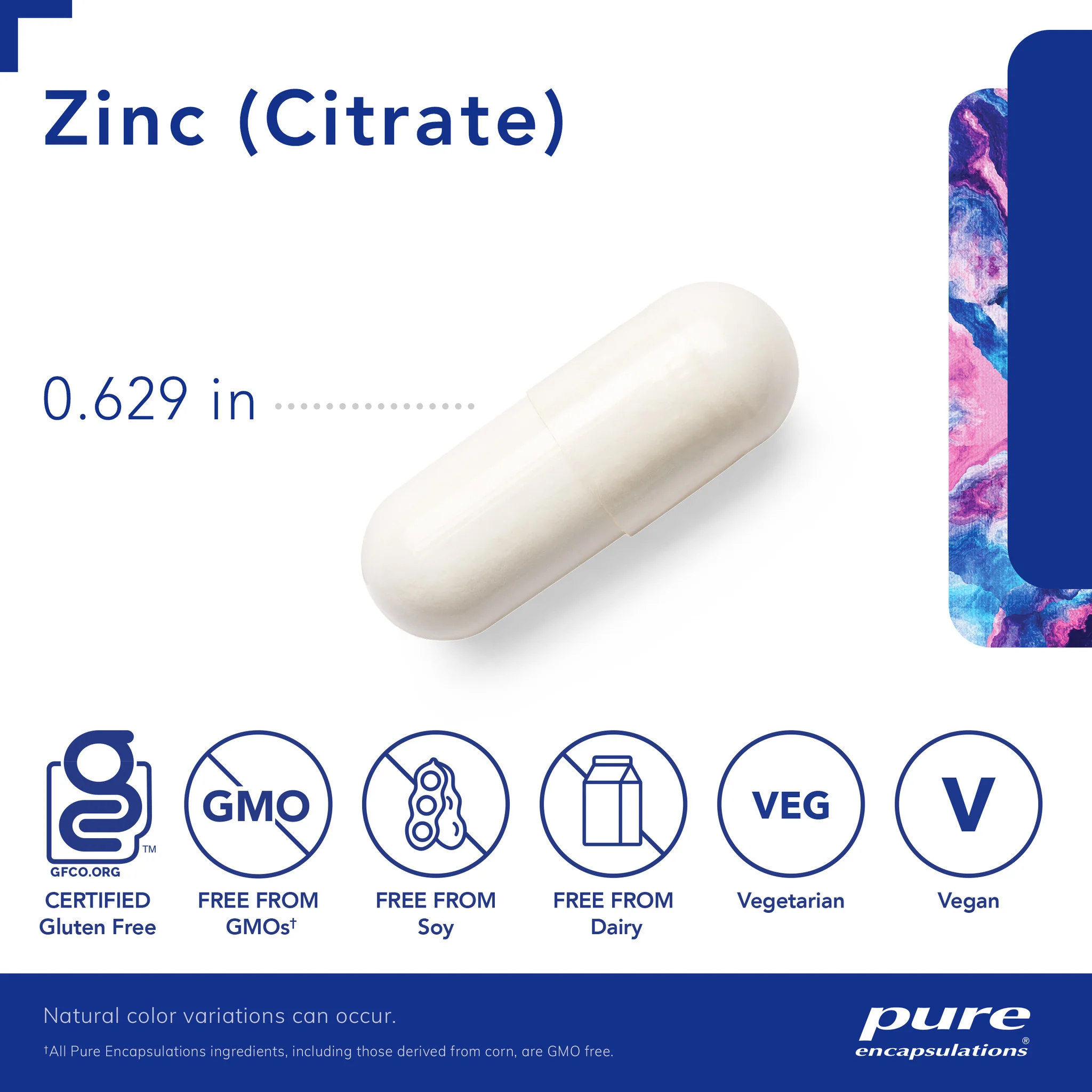 Pure encapsulations®Zinc (citrate) - Image 3