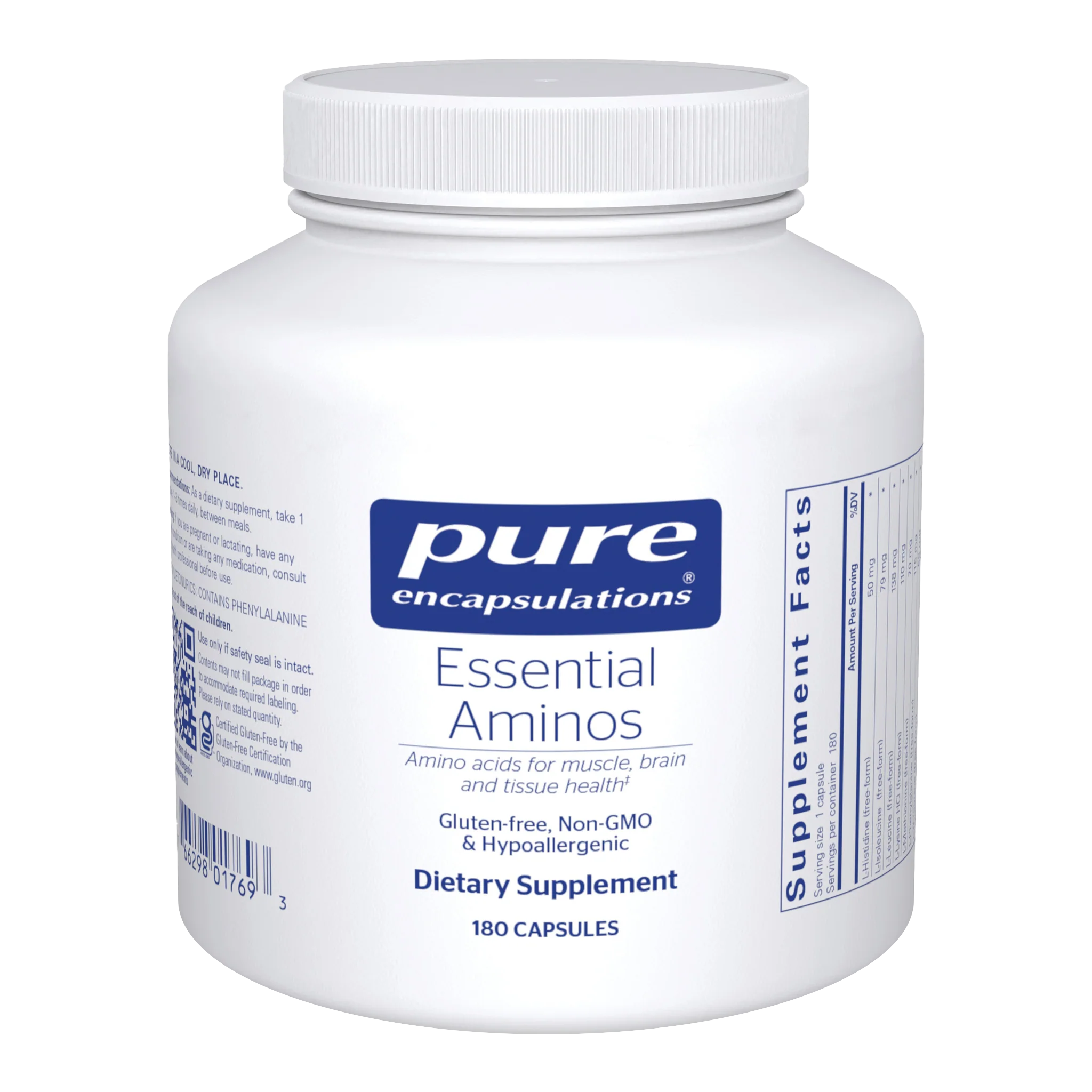 Pure encapsulations®Essential Aminos 180 Capsules