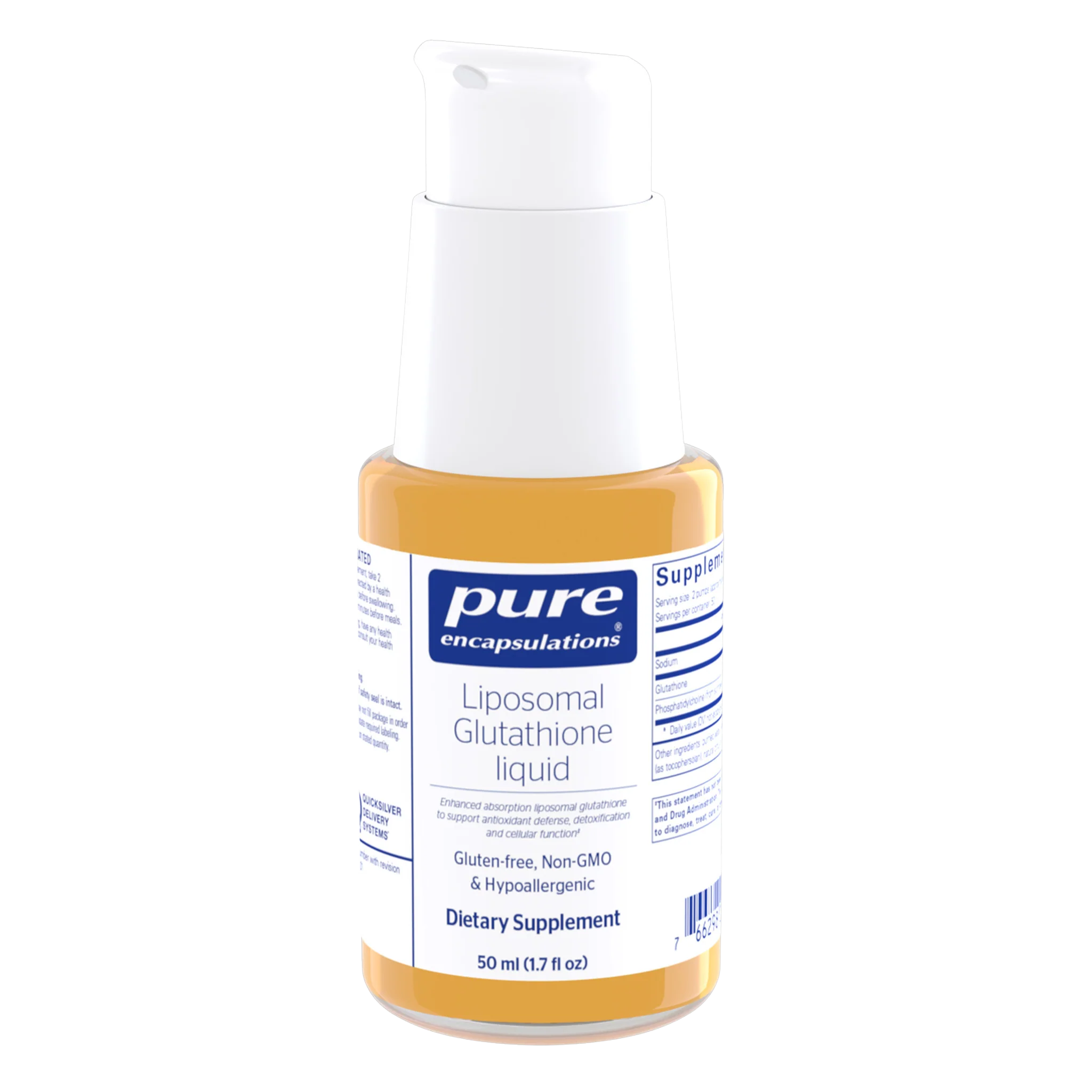 Pure encapsulations®Liposomal Glutathione liquid 1.7 FL. OZ.