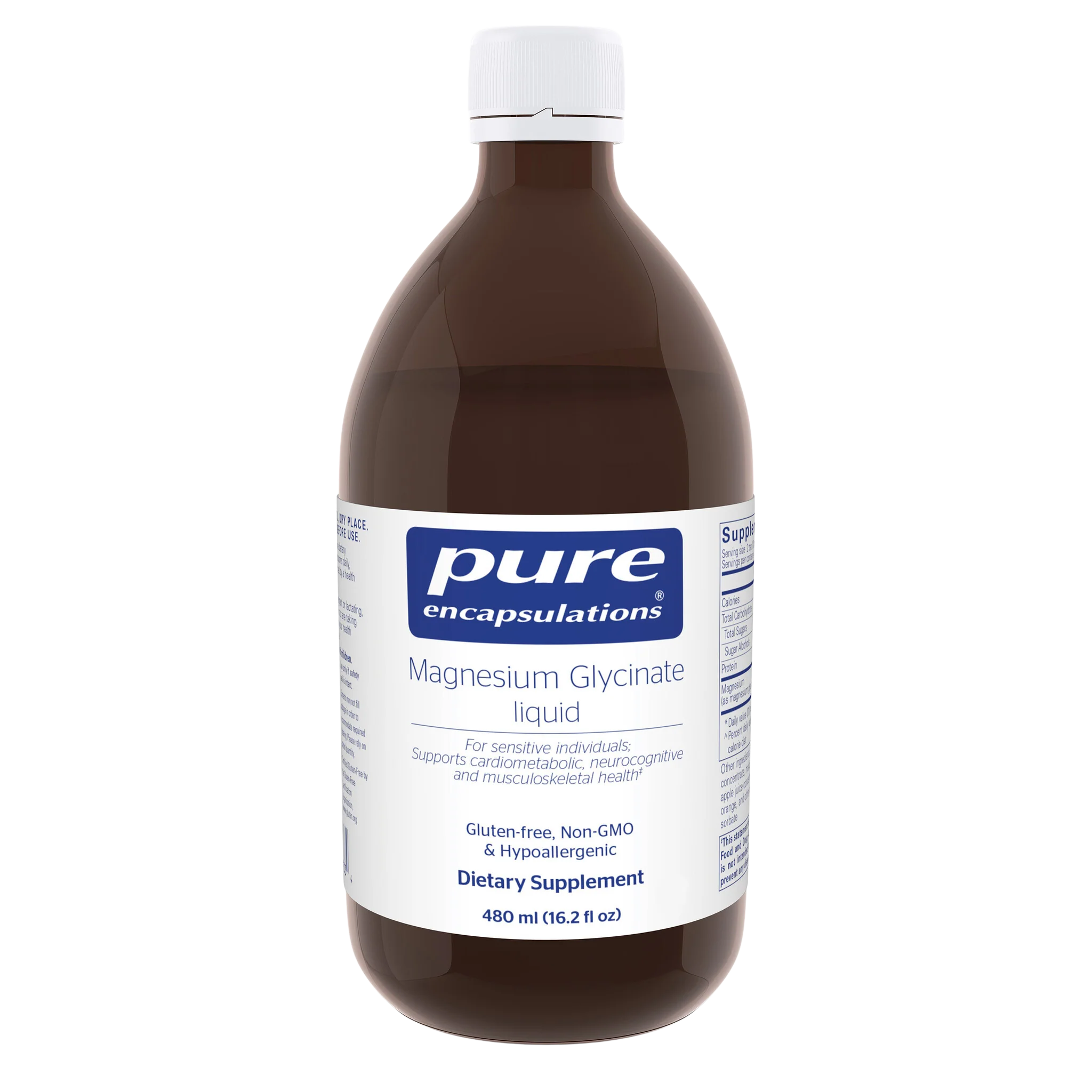 Pure encapsulations®Magnesium Glycinate liquid 16.2 FL. OZ.