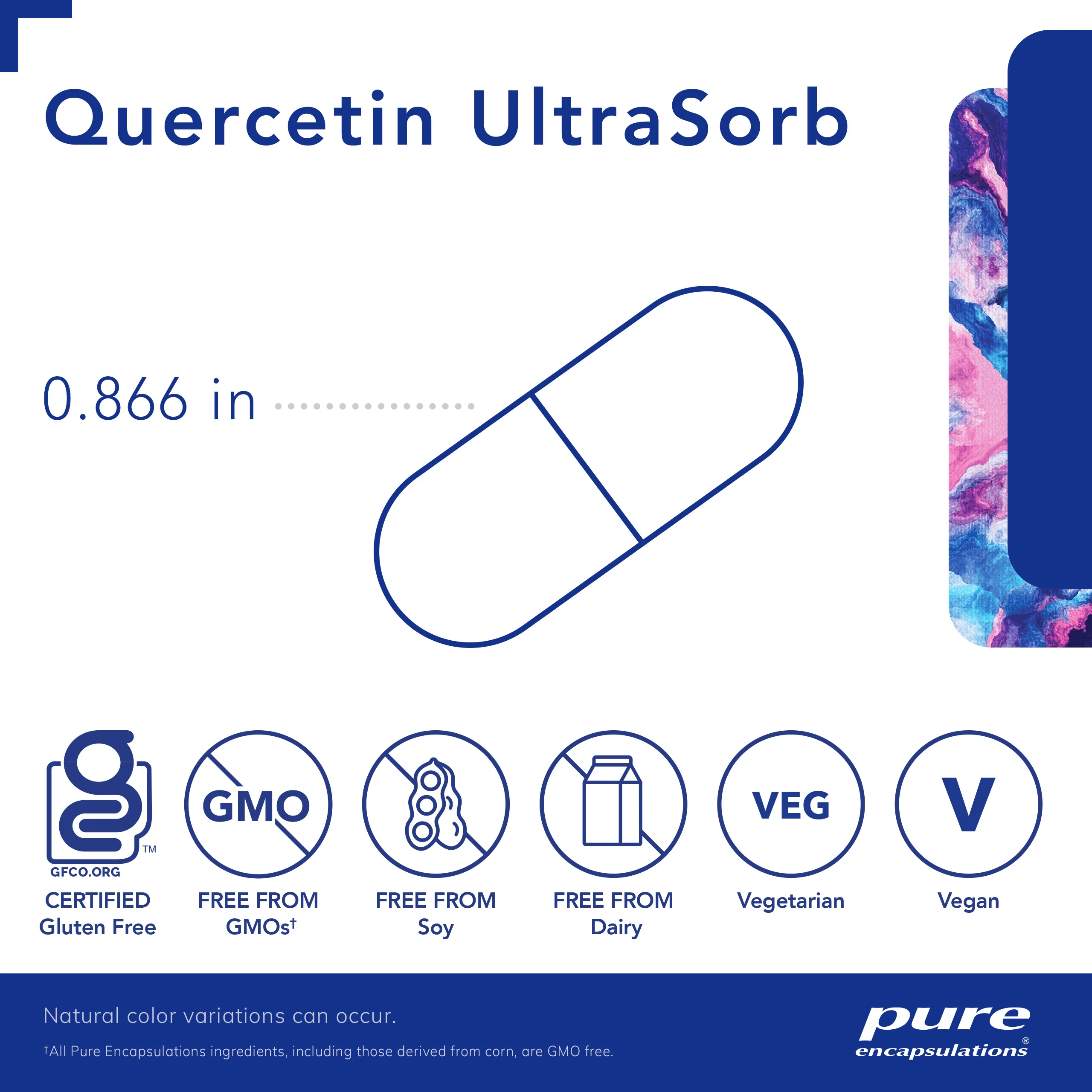 Pure encapsulations®Quercetin UltraSorb 90 Capsules - Image 3