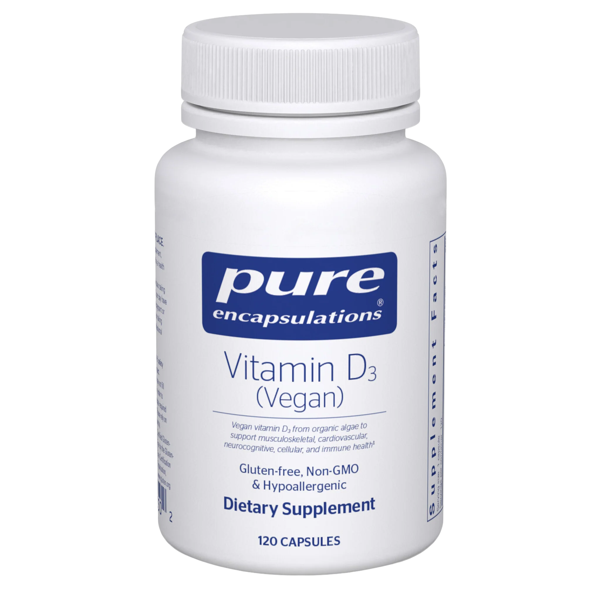 Pure encapsulations®Vitamin D3 (Vegan) 120 Capsules