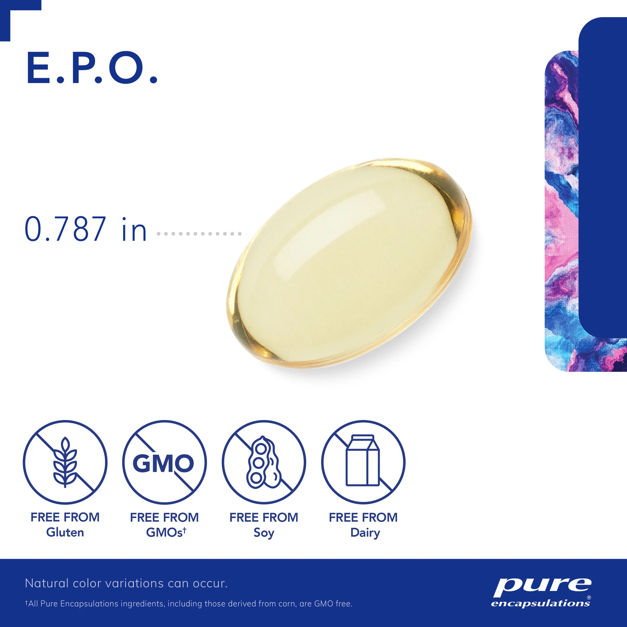 Pure encapsulations®E.P.O. (Evening Primrose Oil) - Image 3