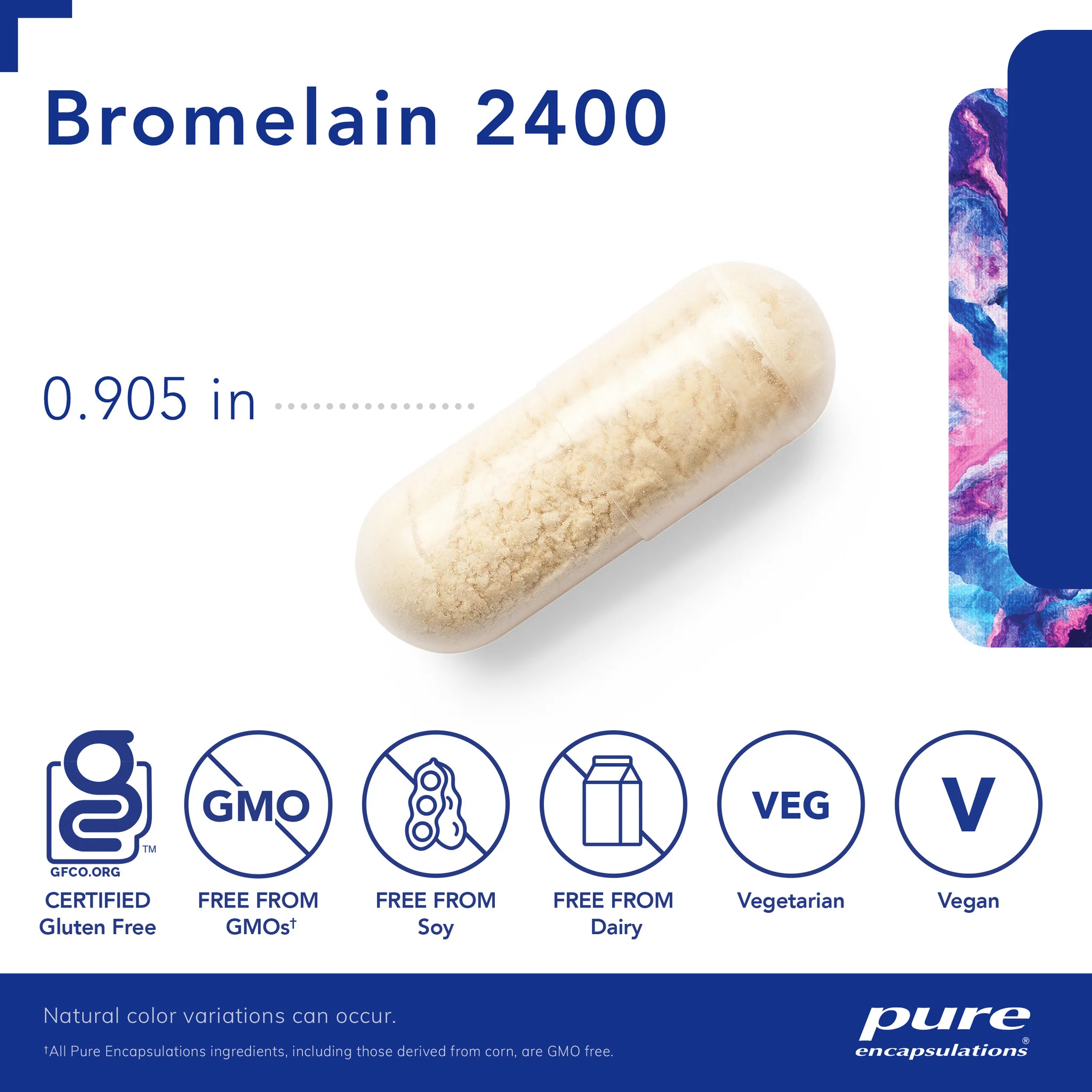 Pure encapsulations®Bromelain 2400 - Image 3