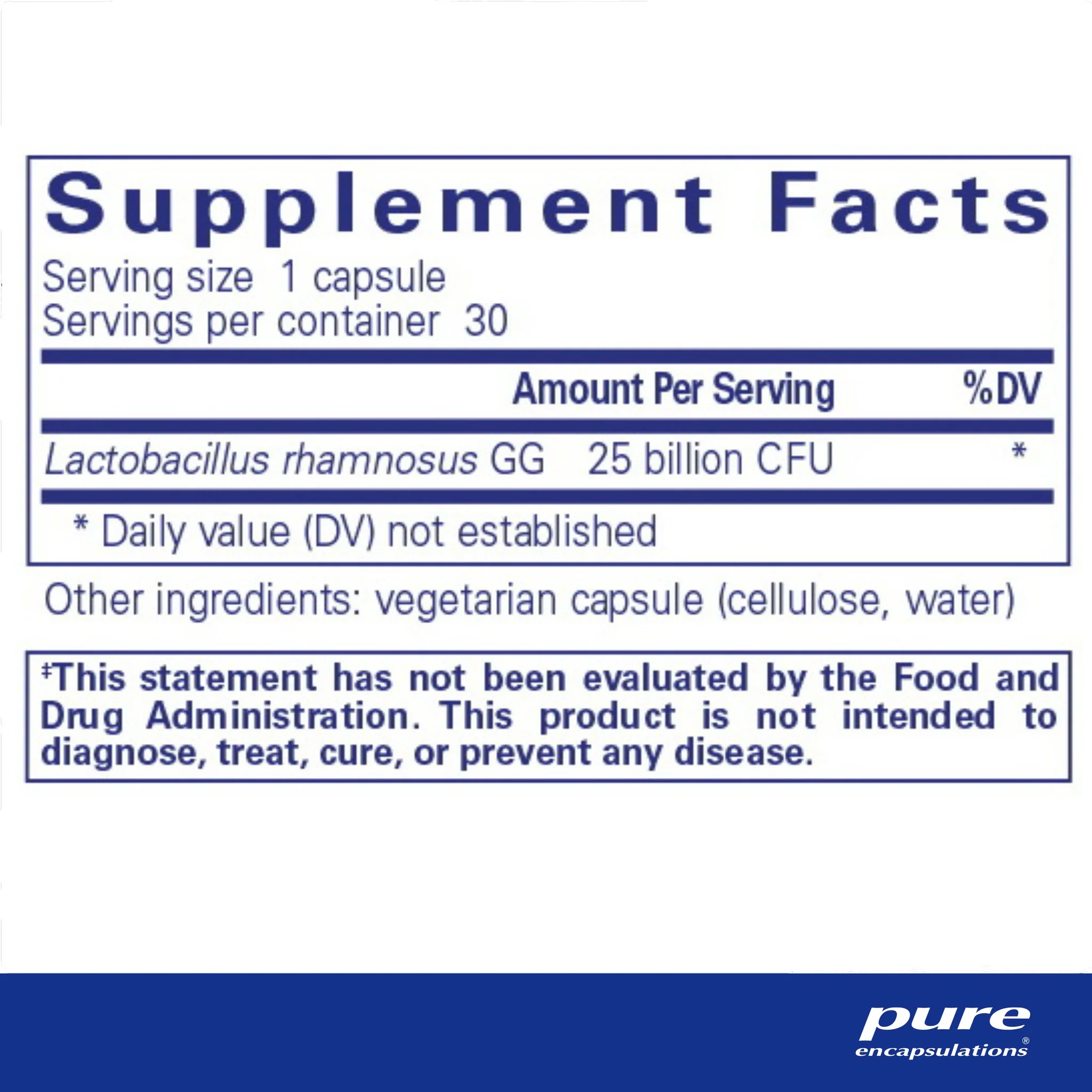 Pure encapsulations®PureGG 25B 60 Capsules - Image 2