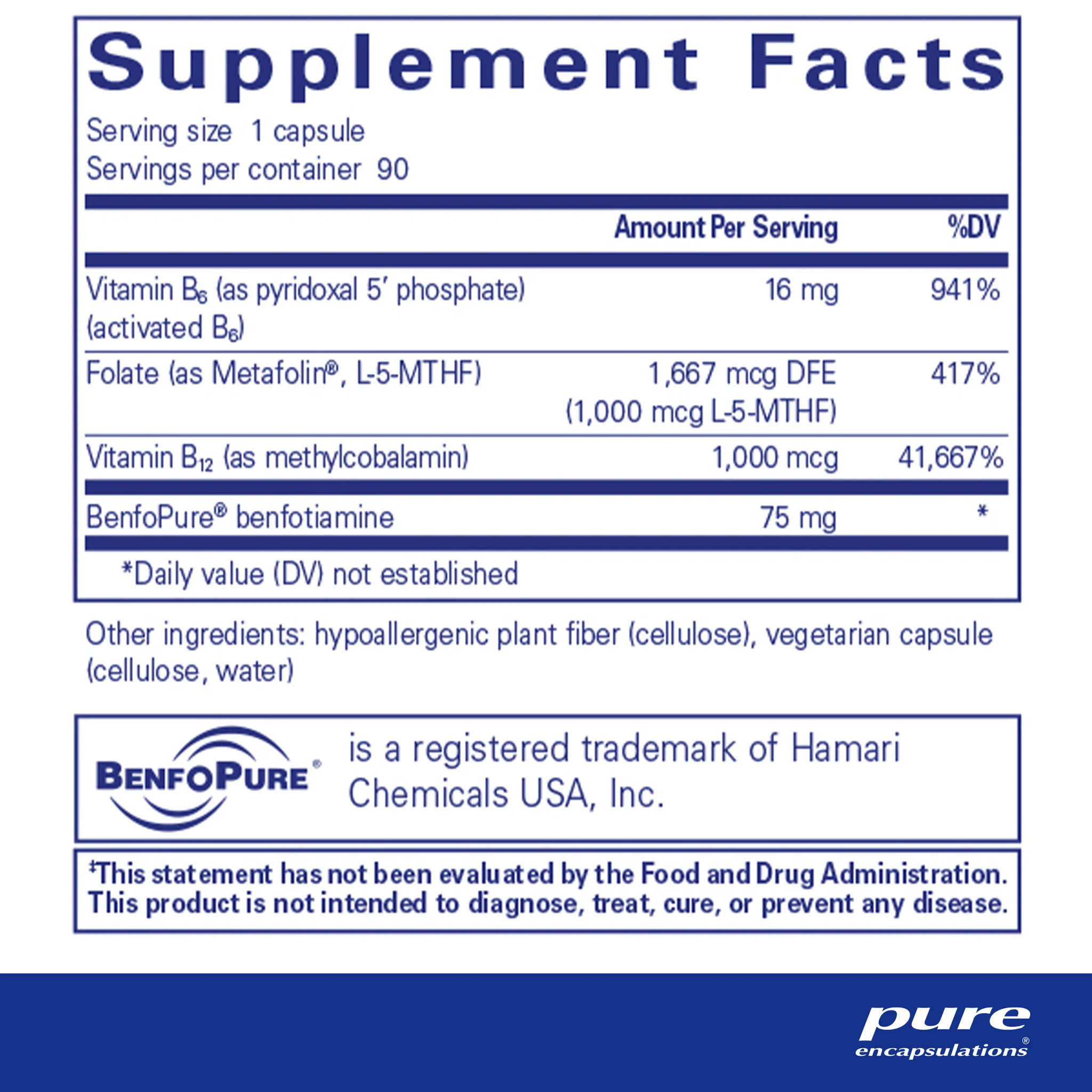 Pure encapsulations®MethylAssist 90 Capsules - Image 2