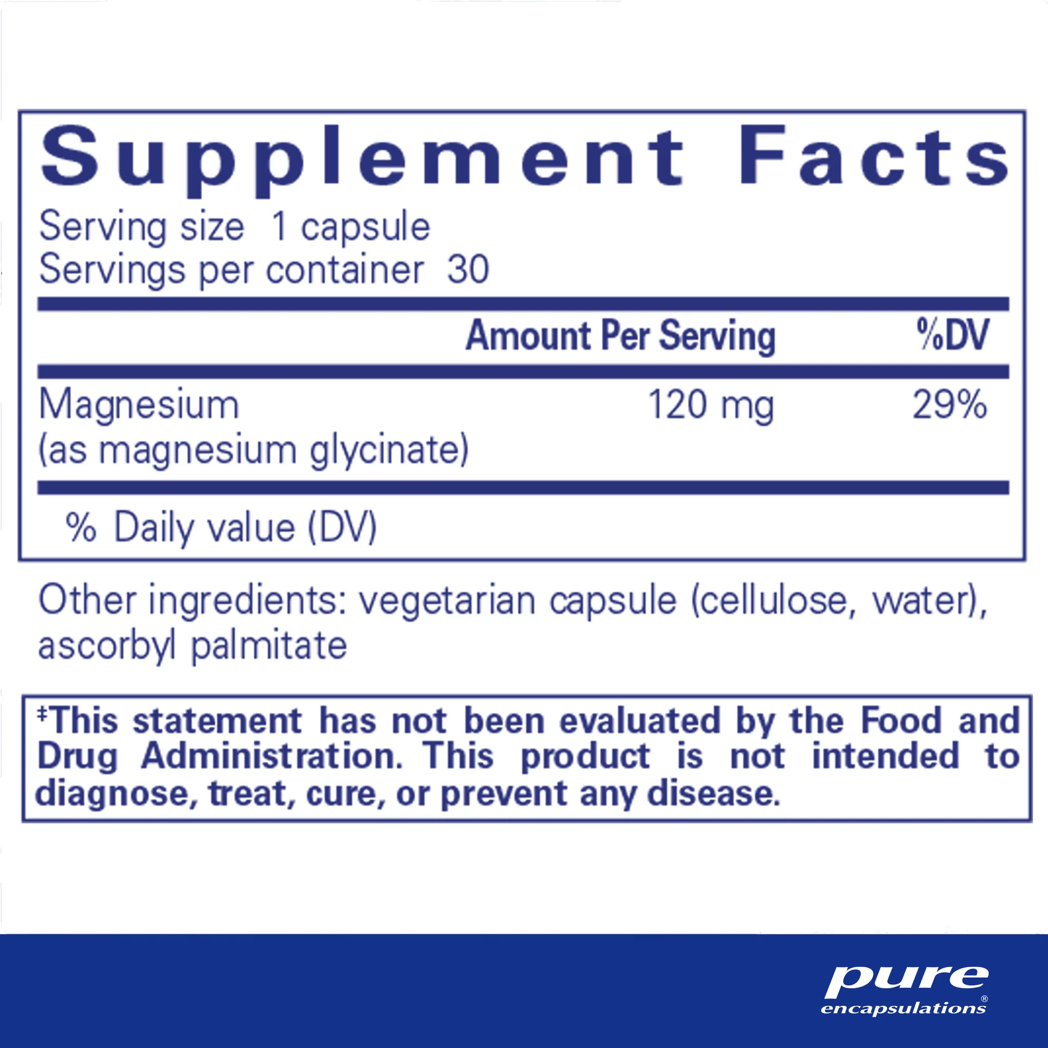 pure encapsulations®Magnesium (glycinate) - Image 2