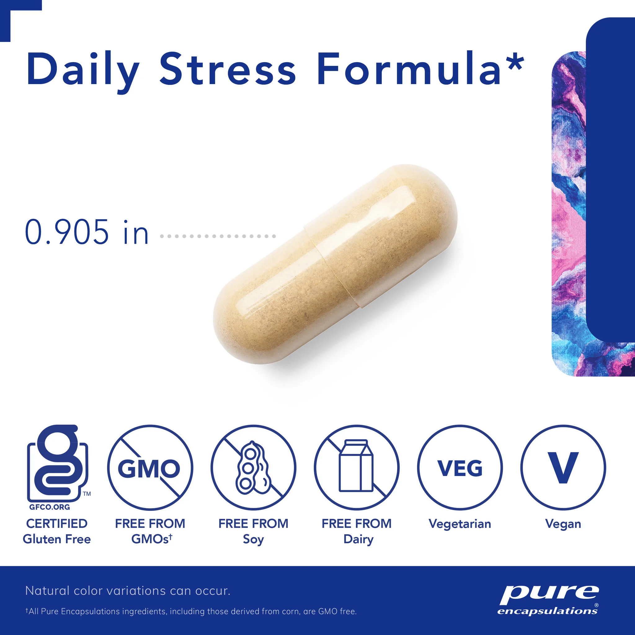 Pure encapsulations®Daily Stress Formula‡ - Image 3
