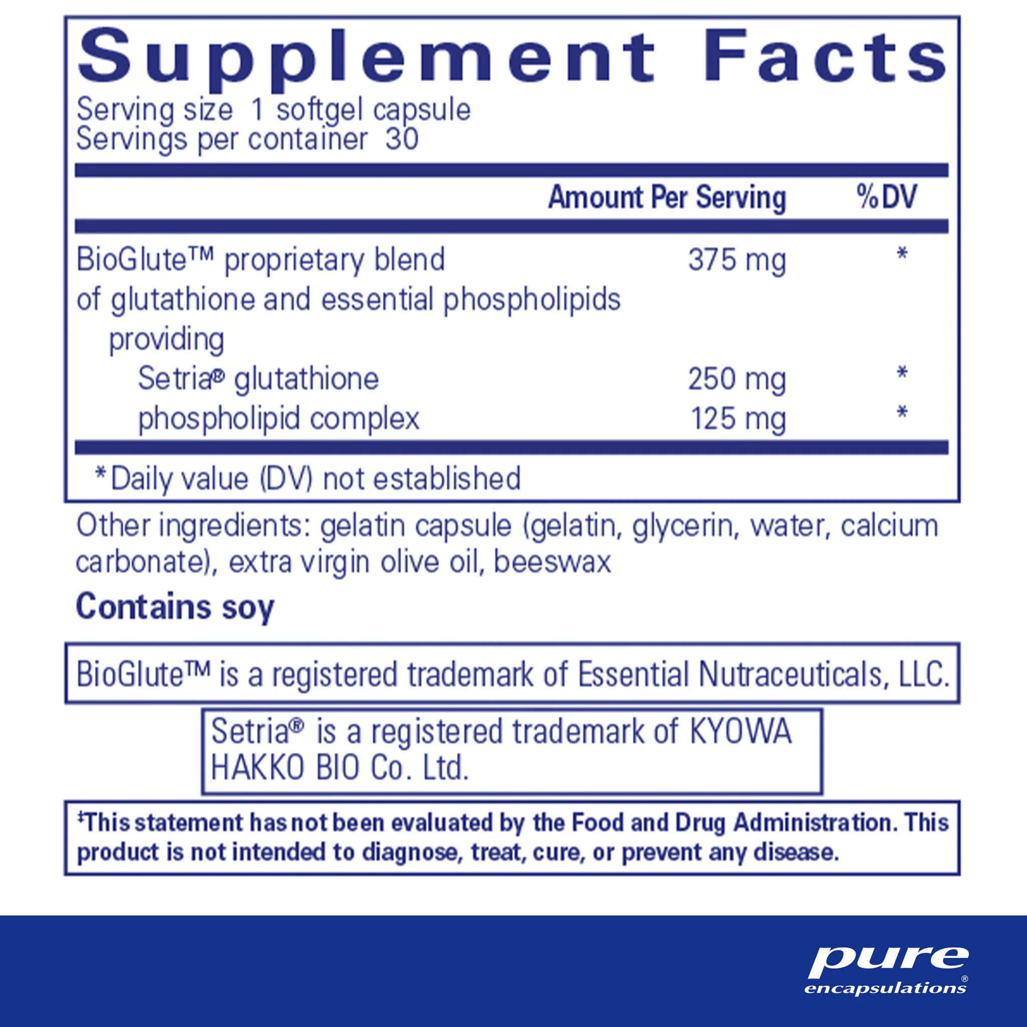 Pure Encapsulations®Liposomal Glutathione - Image 2