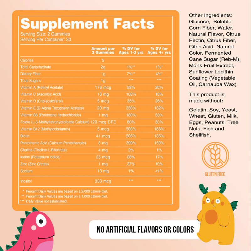 Naked Nutrition Kids Multivitamin Gummies - Image 3