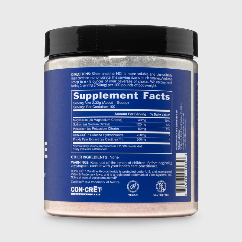 Naked Nutrition Creatine HCl Powder - Image 5