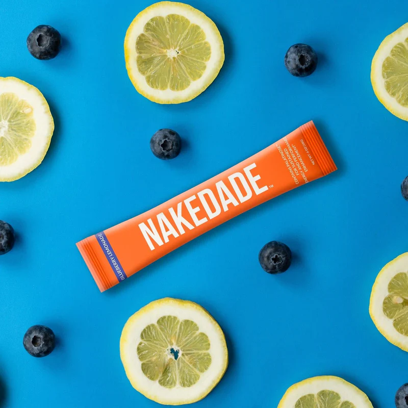 Naked Nutrition Electrolytes Powder Packets - Blueberry Lemonade - Image 3