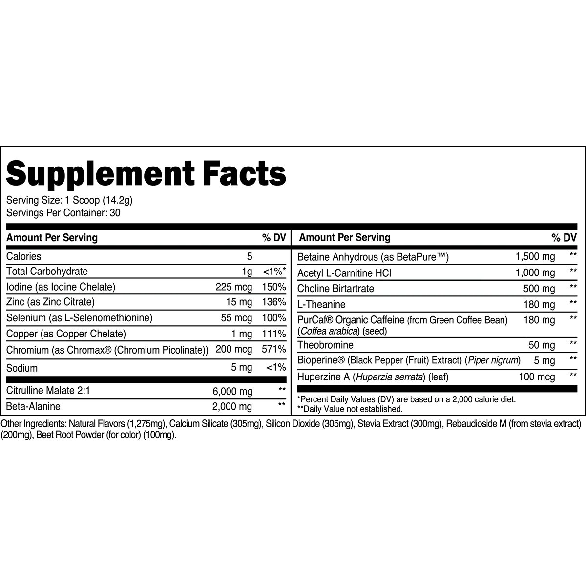 transparent labs Lean Pre-Workout - Image 2