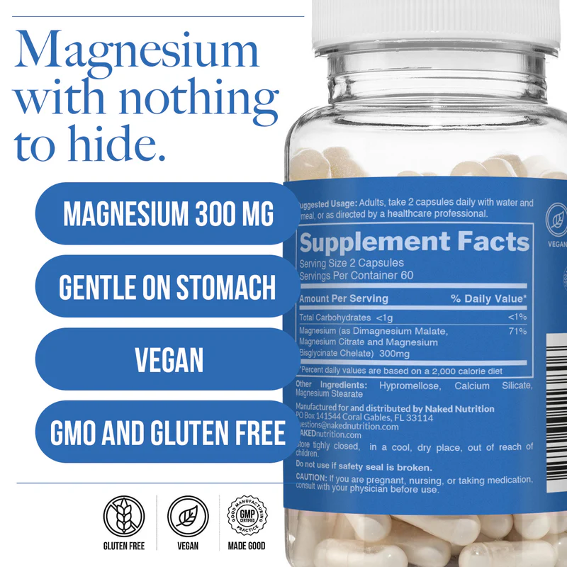 Naked Nutrition Daily Magnesium Supplement - Image 3