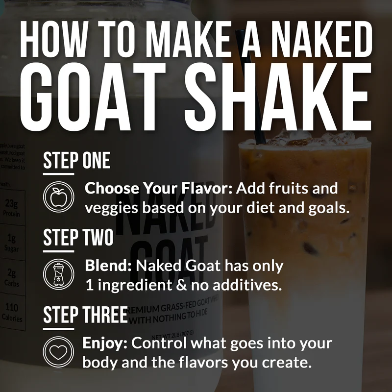 Naked Nutrition Goat Whey Protein Powder - Image 7