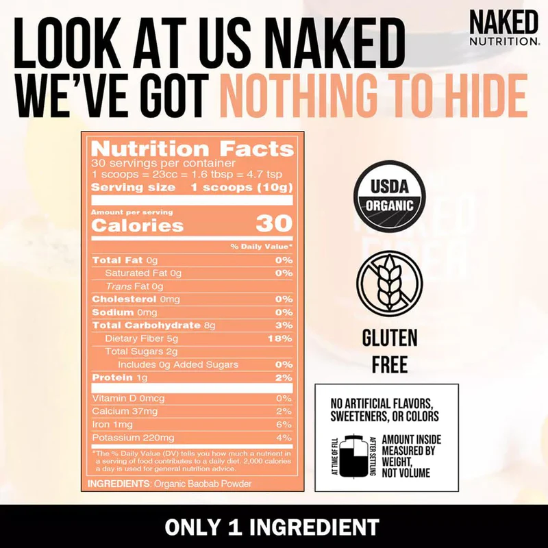Naked Nutrition Organic Fiber Supplement - Image 5