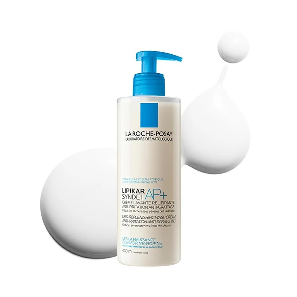 La Roche-Posay Lipica Sande AP+ Face & Body Wash, Colorless, 15.2 oz (443 g) (x1)