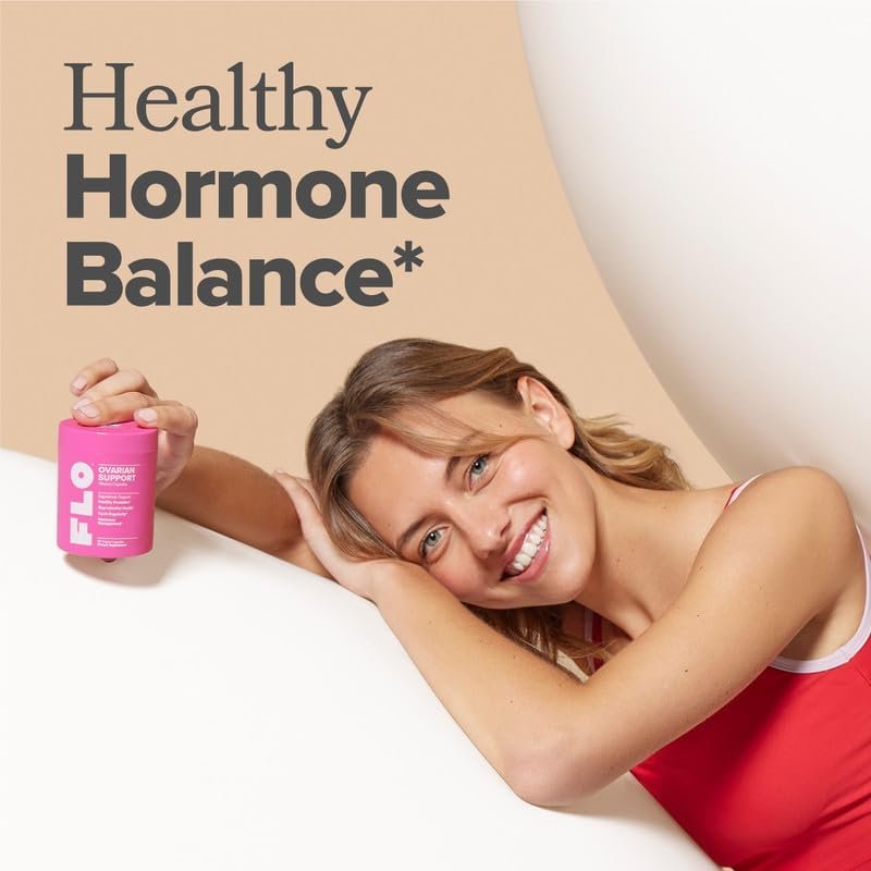 O Positiv FLO Ovarian Health Support - Hormone Balance for Women, Supplement with DIM, Myo & D-Chiro Inositol, Folic Acid - Supports Healthy Ovulation, Cycle Regularity - 30 Servings - Image 3