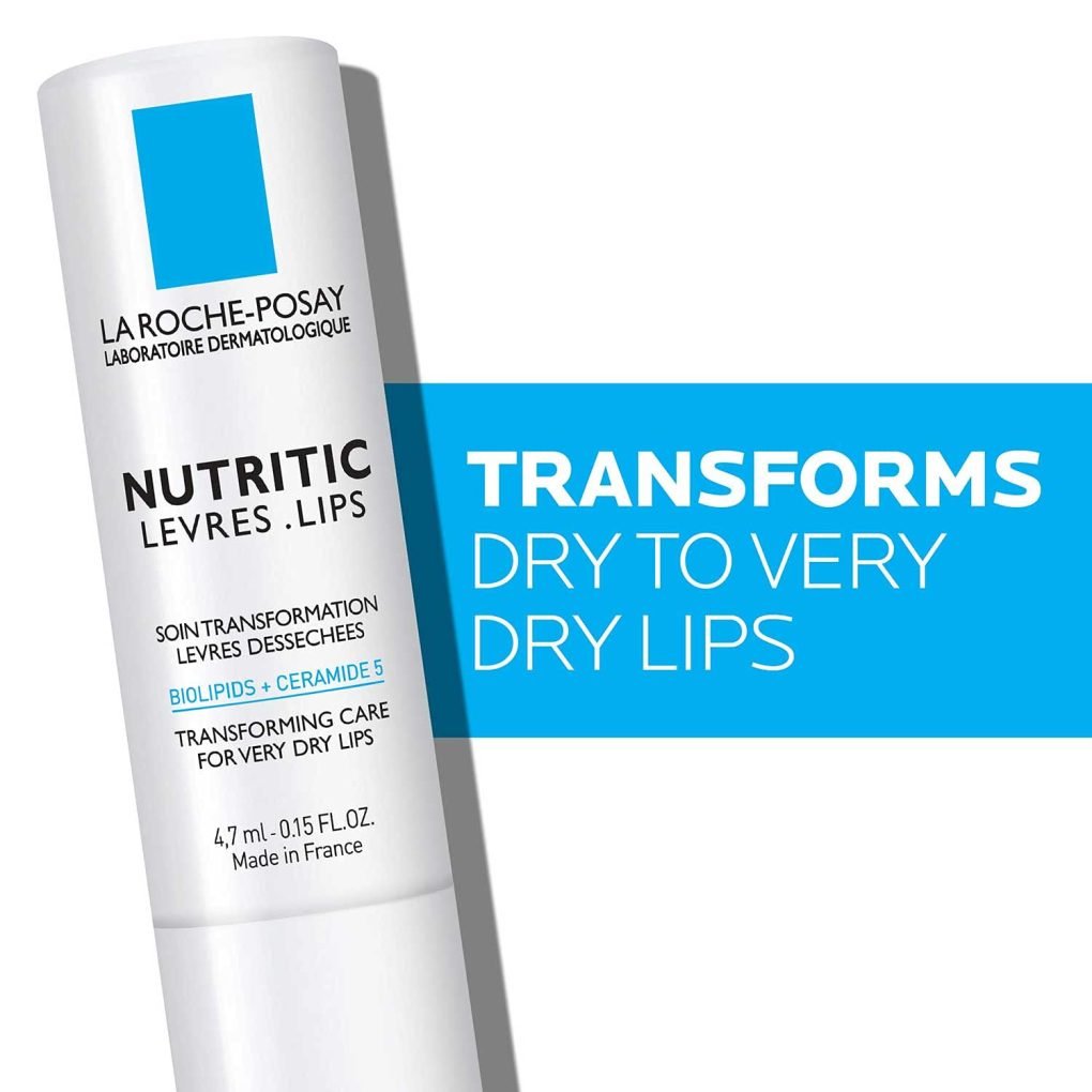 La Roche-Posay Nutritic Lip Balm for Very Dry Lips, 0.15 Fl. Oz. - Image 2