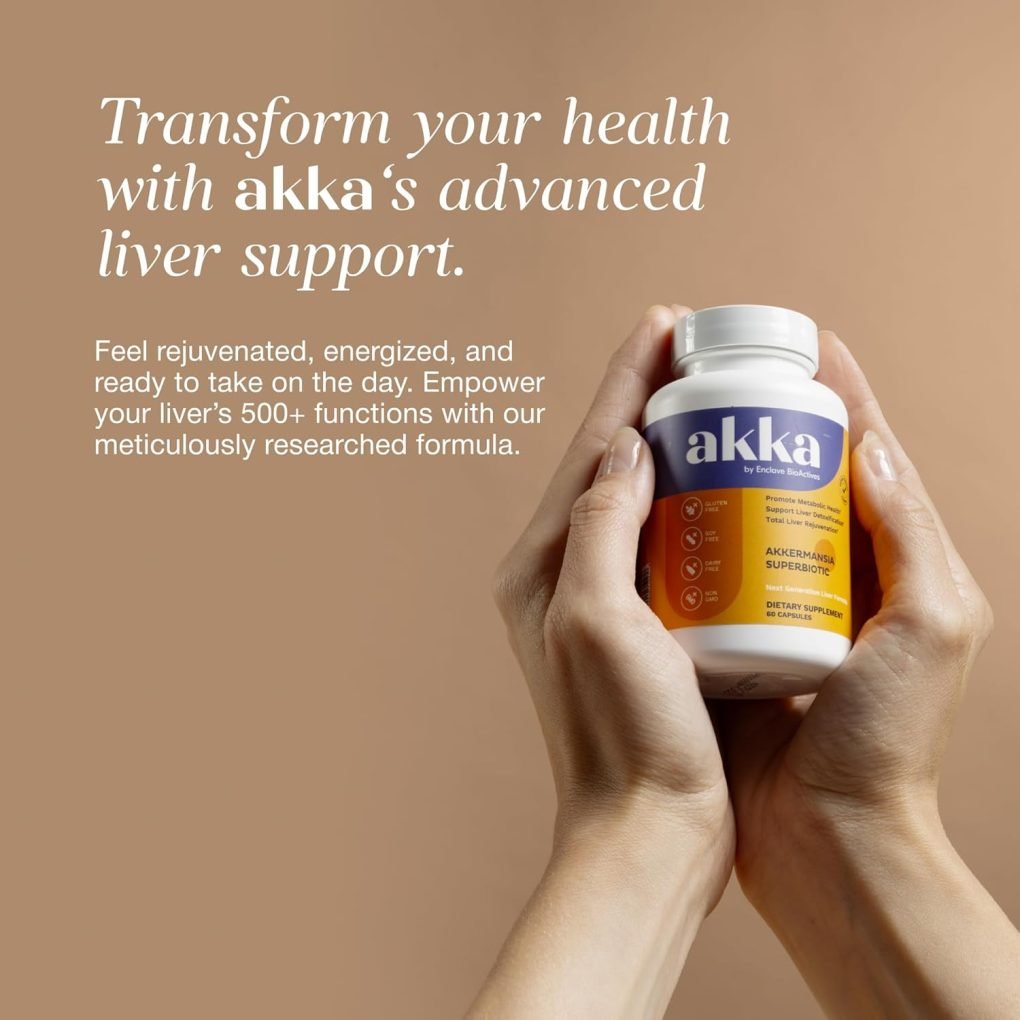 Serene Herbs AKKA Premium Liver Cleanse Detox & Repair Superbiotic - Supports Liver Health & Function, Boosts Energy, Digestion & Metabolism with Bioavailable Pasteurized Akkermansia, Non-GMO, Gluten-Free, 60 Caps - Image 2