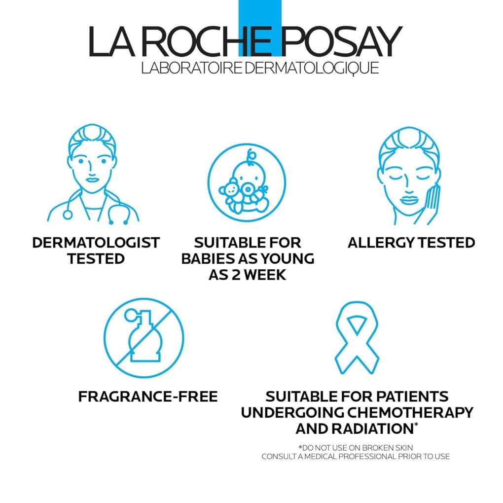 La Roche-Posay La Roche Posay La Roche Posay Lipikar Baume Ap+ Lipid-Replenishing Balm Anti-Irritation Anti-Scratching, 6.76Oz, 6.76 Ounce - Image 3