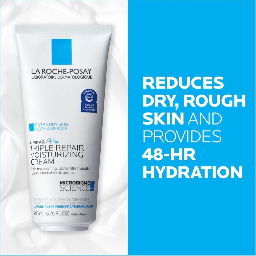 La Roche-Posay La Roche Posay La Roche Posay Lipikar Baume Ap+ Lipid-Replenishing Balm Anti-Irritation Anti-Scratching, 6.76Oz, 6.76 Ounce - Image 2