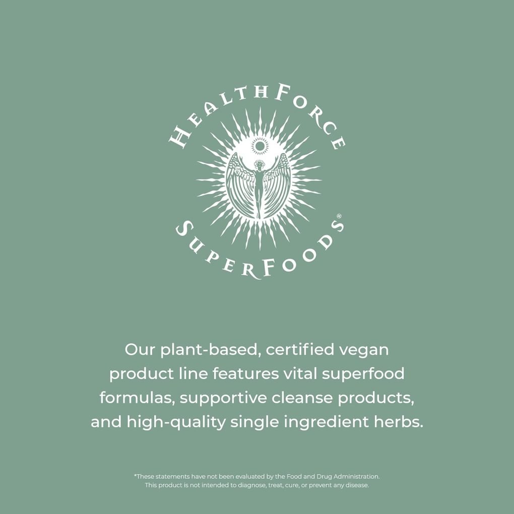 Serene Herbs HEALTHFORCE SUPERFOODS Scram - Herbal Supplement with Milk Thistle, Wormwood & Black Walnut - Digestion Support Capsules - 150 Vegan Capsules - Image 8