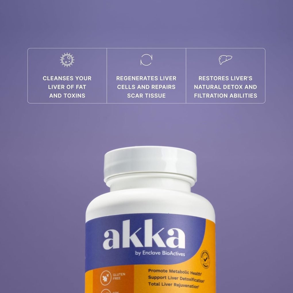 Serene Herbs AKKA Premium Liver Cleanse Detox & Repair Superbiotic - Supports Liver Health & Function, Boosts Energy, Digestion & Metabolism with Bioavailable Pasteurized Akkermansia, Non-GMO, Gluten-Free, 60 Caps - Image 3