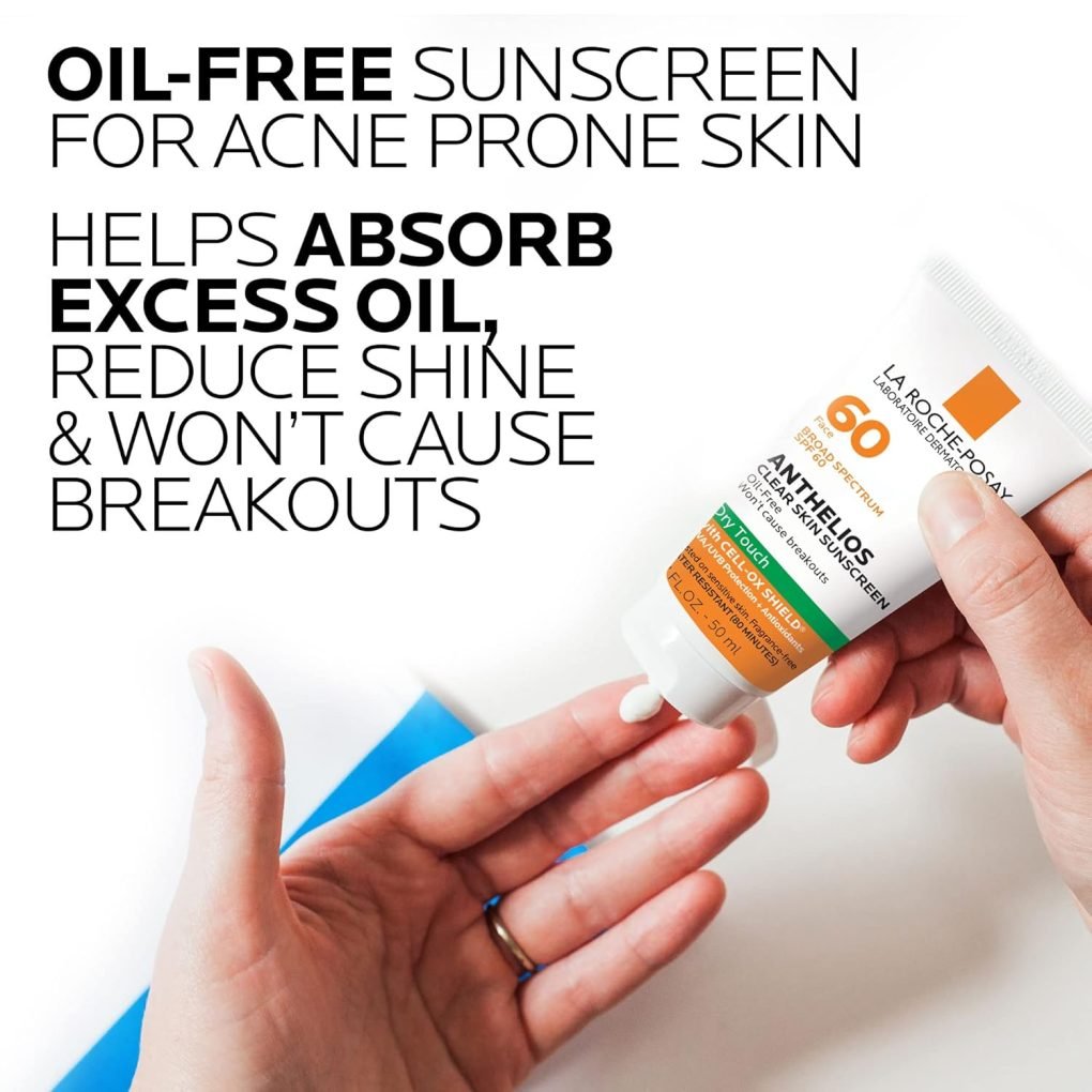 La Roche-Posay SPF 60-0.15 Pounds Sunscreen Cream For Oily Skin, 50ml - Image 2