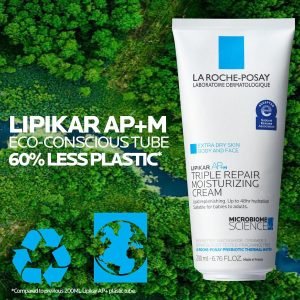 La Roche-Posay La Roche Posay La Roche Posay Lipikar Baume Ap+ Lipid-Replenishing Balm Anti-Irritation Anti-Scratching, 6.76Oz, 6.76 Ounce