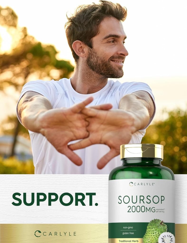 Carlyle Soursop Leaves | 160 Capsules | Traditional Herb | Non GMO, Gluten Free Supplement - Image 6